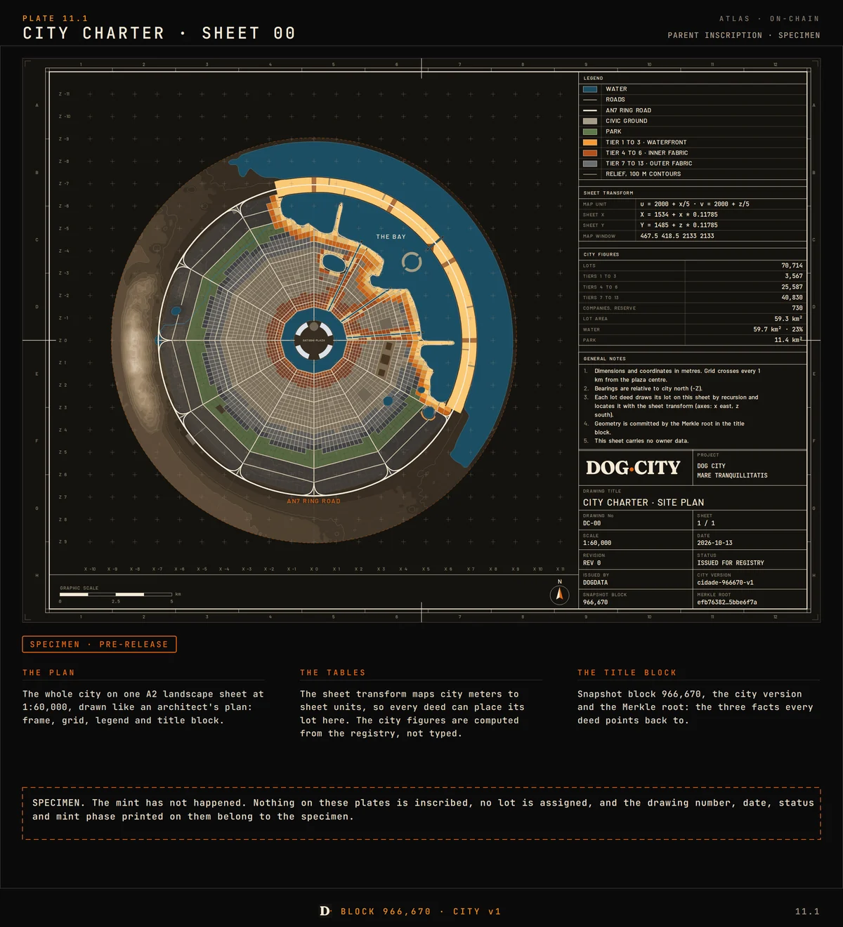 Plate 11.1: City Charter · Sheet 00